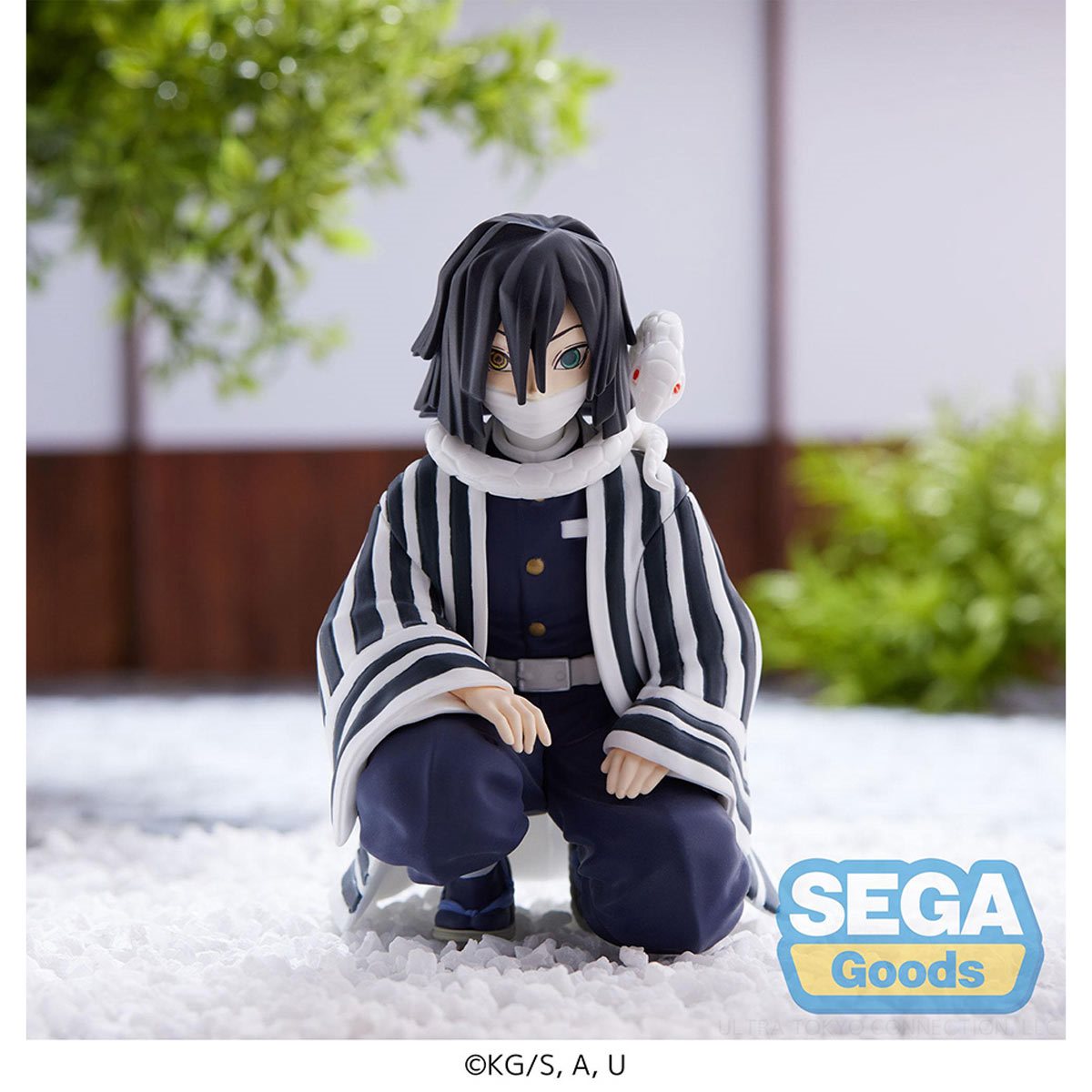 Demon Slayer: Kimetsu no Yaiba Obanai Iguro Hashira Meeting Premium Perching Statue