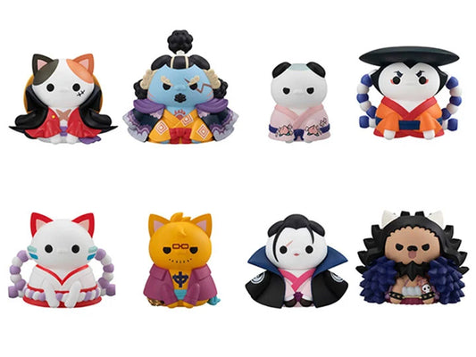 One Piece Mega Cat Project Nyan Piece Nyaan! Wano Country Arc Version Random Figures