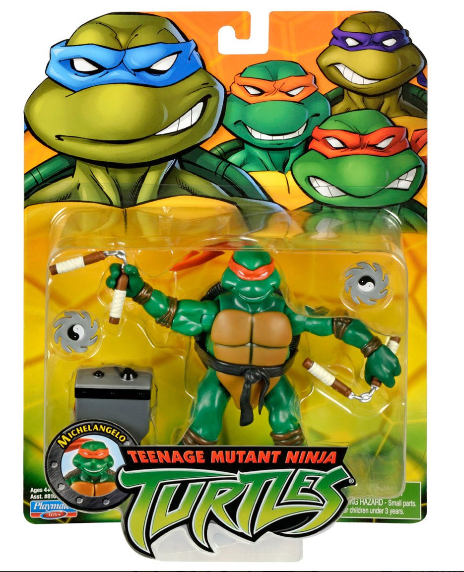 Teenage Mutant Ninja Turtles Original Classic Basic Action Figure Michelangelo