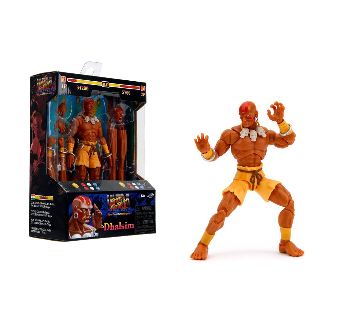 Ultra Street Fighter II Dhalsim 6-Inch Scale Action Figure