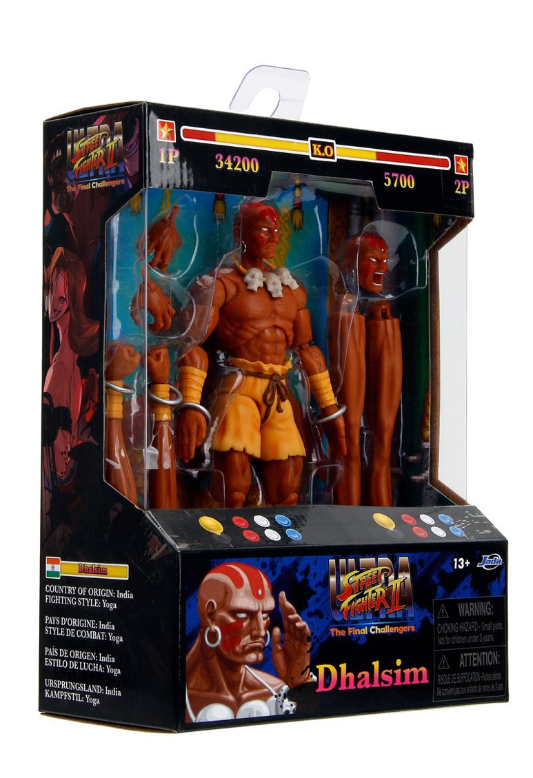Ultra Street Fighter II Dhalsim 6-Inch Scale Action Figure