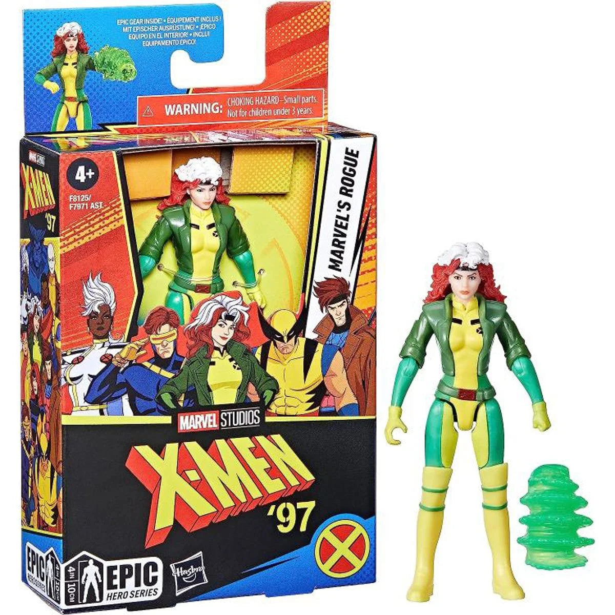 X-Men 97 Epic Hero Series Rogue 4-Inch Action Figure