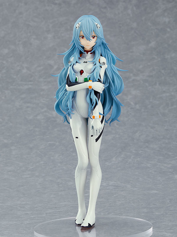 Rebuild of Evangelion Rei Long Hair Pop Up Parade Statue