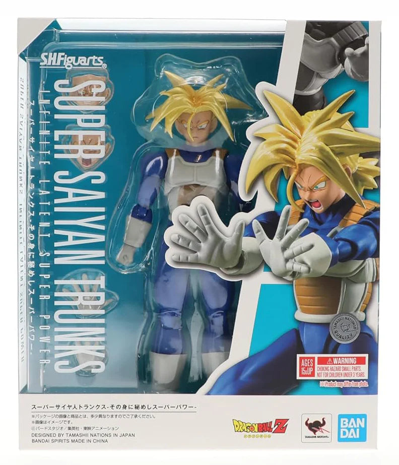 Dragon Ball Z - SH Figuarts - Super Saiyan Trunks, Infinite Latent Super Power Action Figure