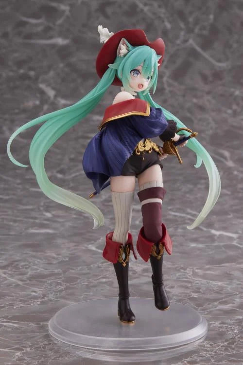 Vocaloid Hatsune Miku (Puss in Boots) Wonderland Figure (Reissue)