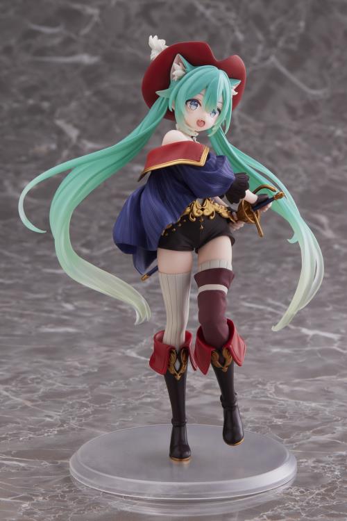 Vocaloid Hatsune Miku (Puss in Boots) Wonderland Figure (Reissue)