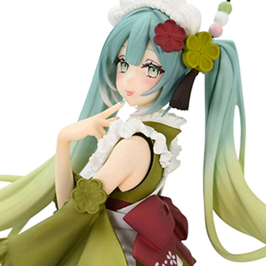Vocaloid Hatsune Miku Matcha Green Tea Statue