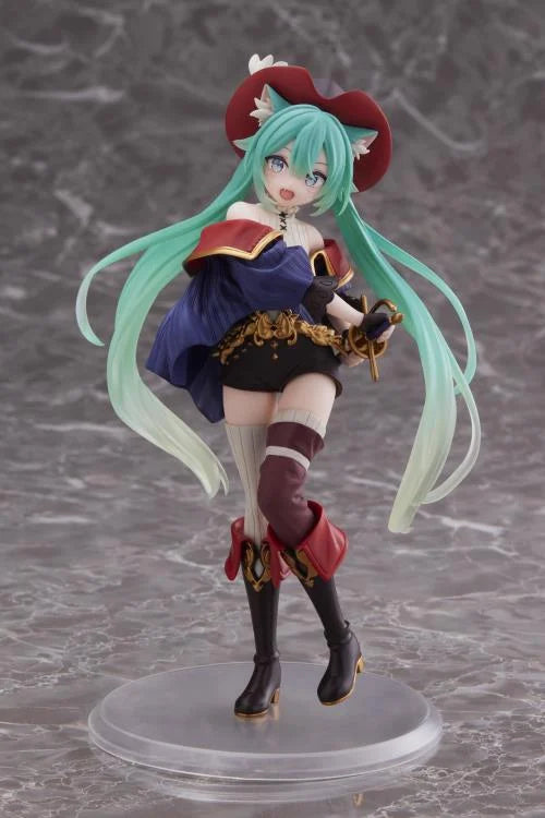 Vocaloid Hatsune Miku (Puss in Boots) Wonderland Figure (Reissue)