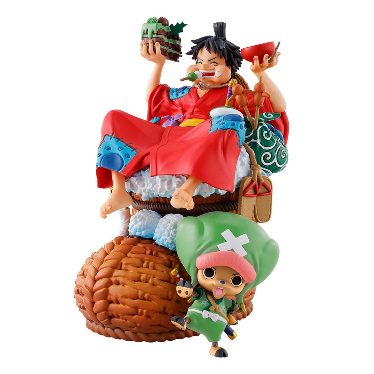 One Piece Luffy Logbox Rebirth Petitrama DX Statue