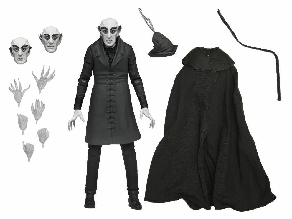 Nosferatu Ultimate Count Orlok (Black & White) Action Figure