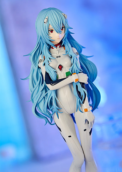 Rebuild of Evangelion Rei Long Hair Pop Up Parade Statue