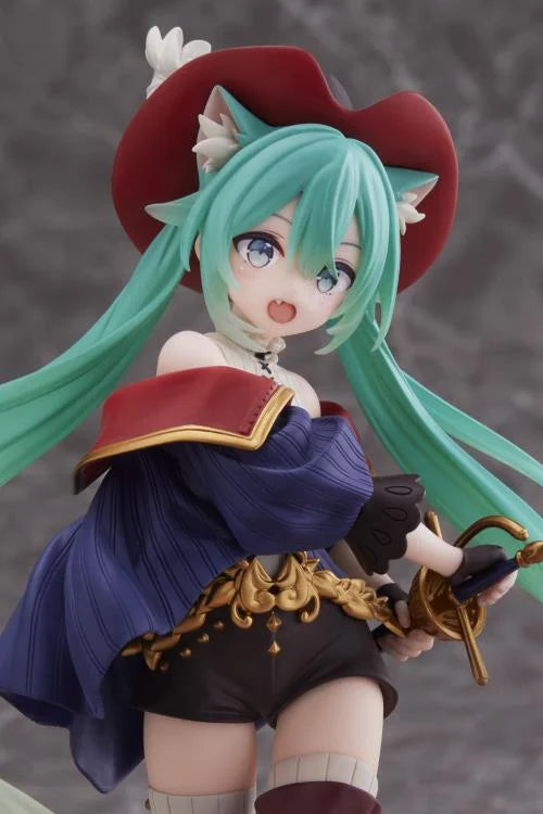 Vocaloid Hatsune Miku (Puss in Boots) Wonderland Figure (Reissue)