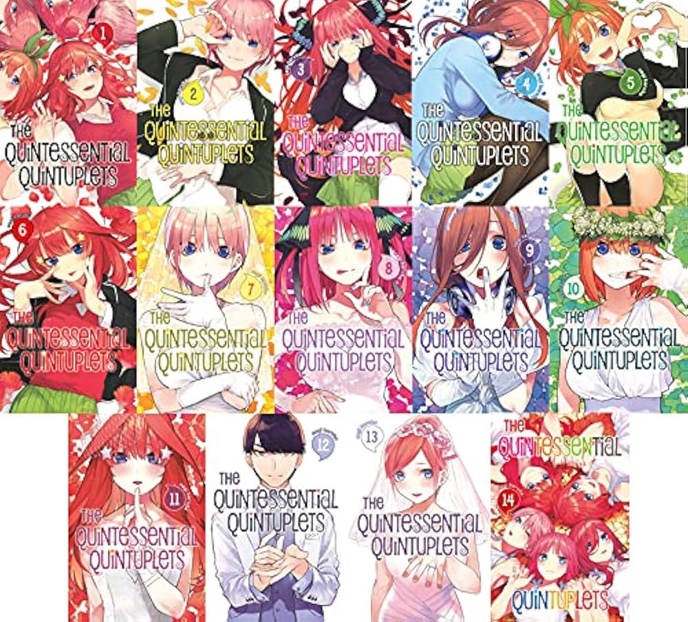 The Quintessential Quintuplets Manga Collection: Vol. 1-14