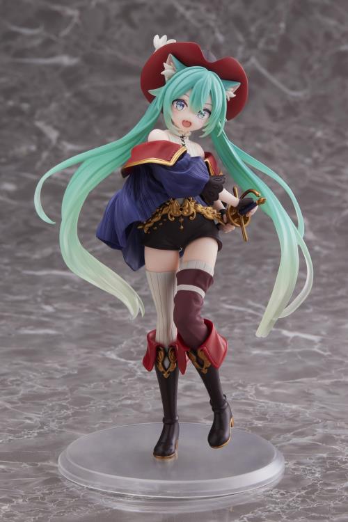 Vocaloid Hatsune Miku (Puss in Boots) Wonderland Figure (Reissue)
