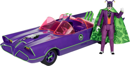 DC Retro Batmobile & The Joker (Batman 66')
