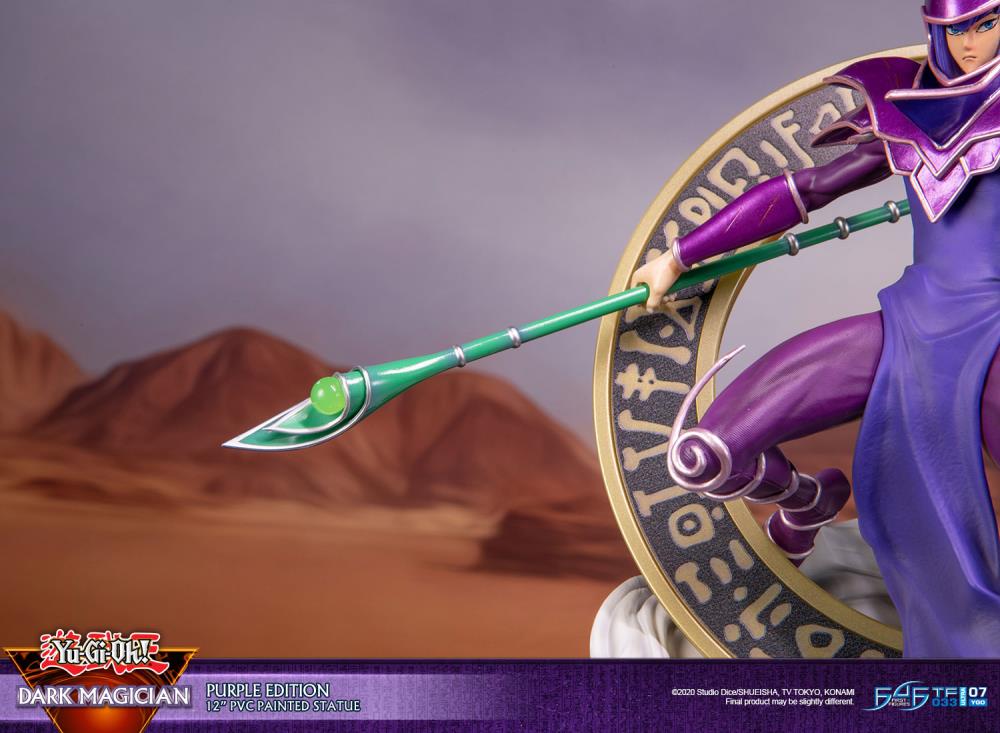Yu-Gi-Oh! Dark Magician (Purple) Statue