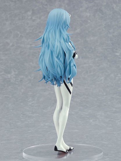 Rebuild of Evangelion Rei Long Hair Pop Up Parade Statue