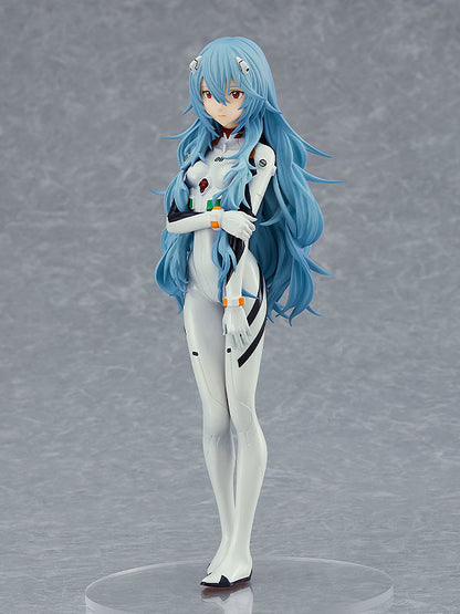 Rebuild of Evangelion Rei Long Hair Pop Up Parade Statue