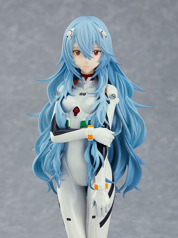 Rebuild of Evangelion Rei Long Hair Pop Up Parade Statue