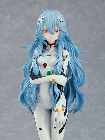 Rebuild of Evangelion Rei Long Hair Pop Up Parade Statue