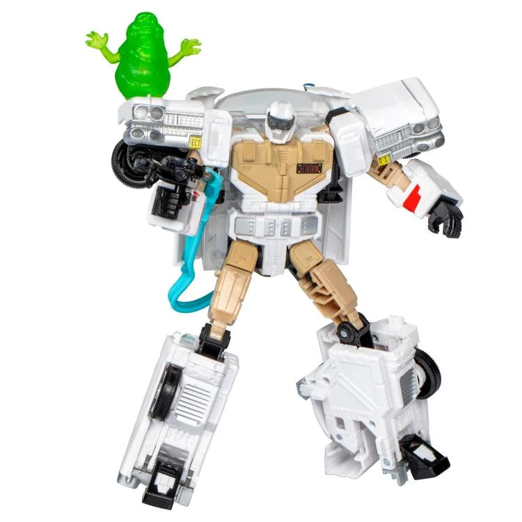 Transformers Collaborative Ghostbusters x Transformers Ectotron Ecto-1