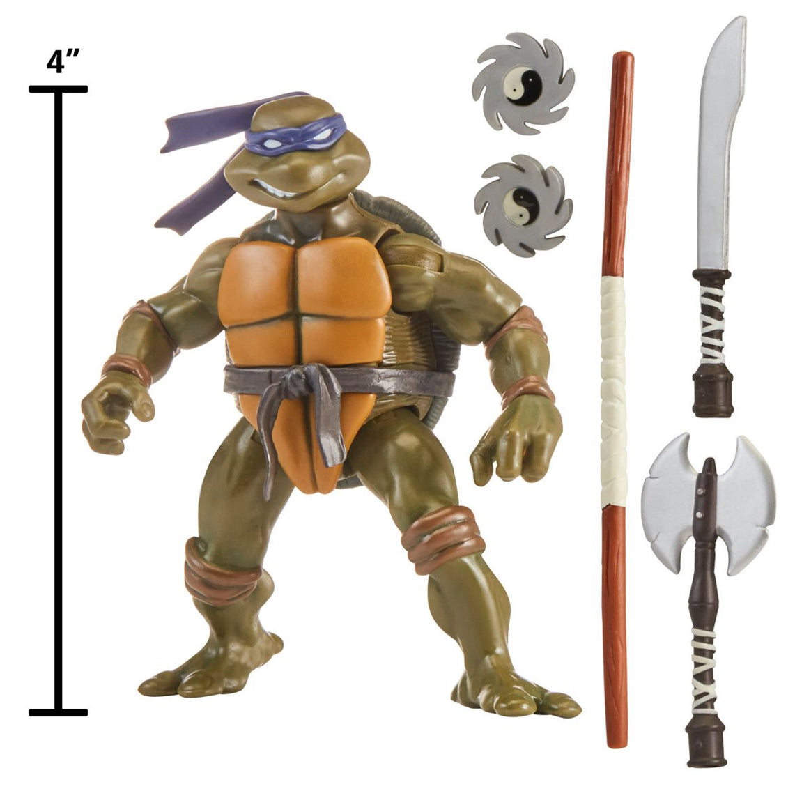 Teenage Mutant Ninja Turtles Original Classic Basic Action Figure Donatello