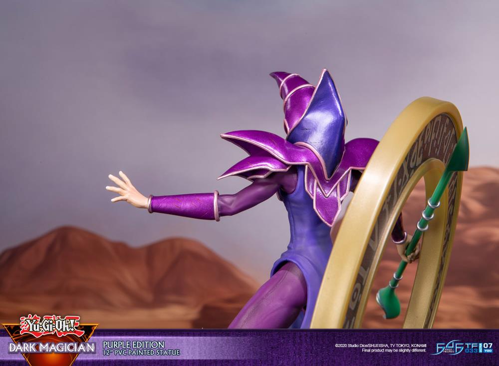 Yu-Gi-Oh! Dark Magician (Purple) Statue