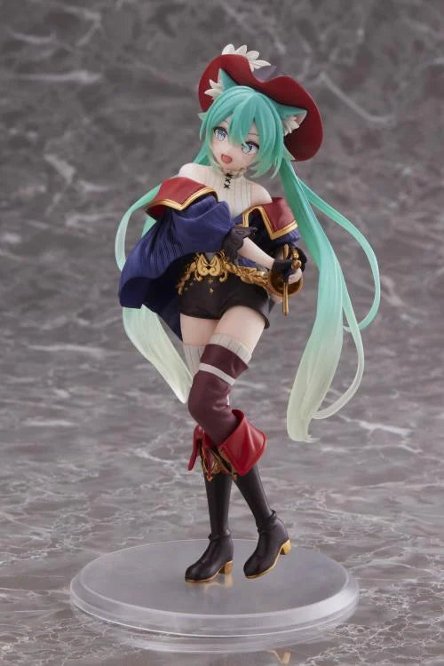 Vocaloid Hatsune Miku (Puss in Boots) Wonderland Figure (Reissue)